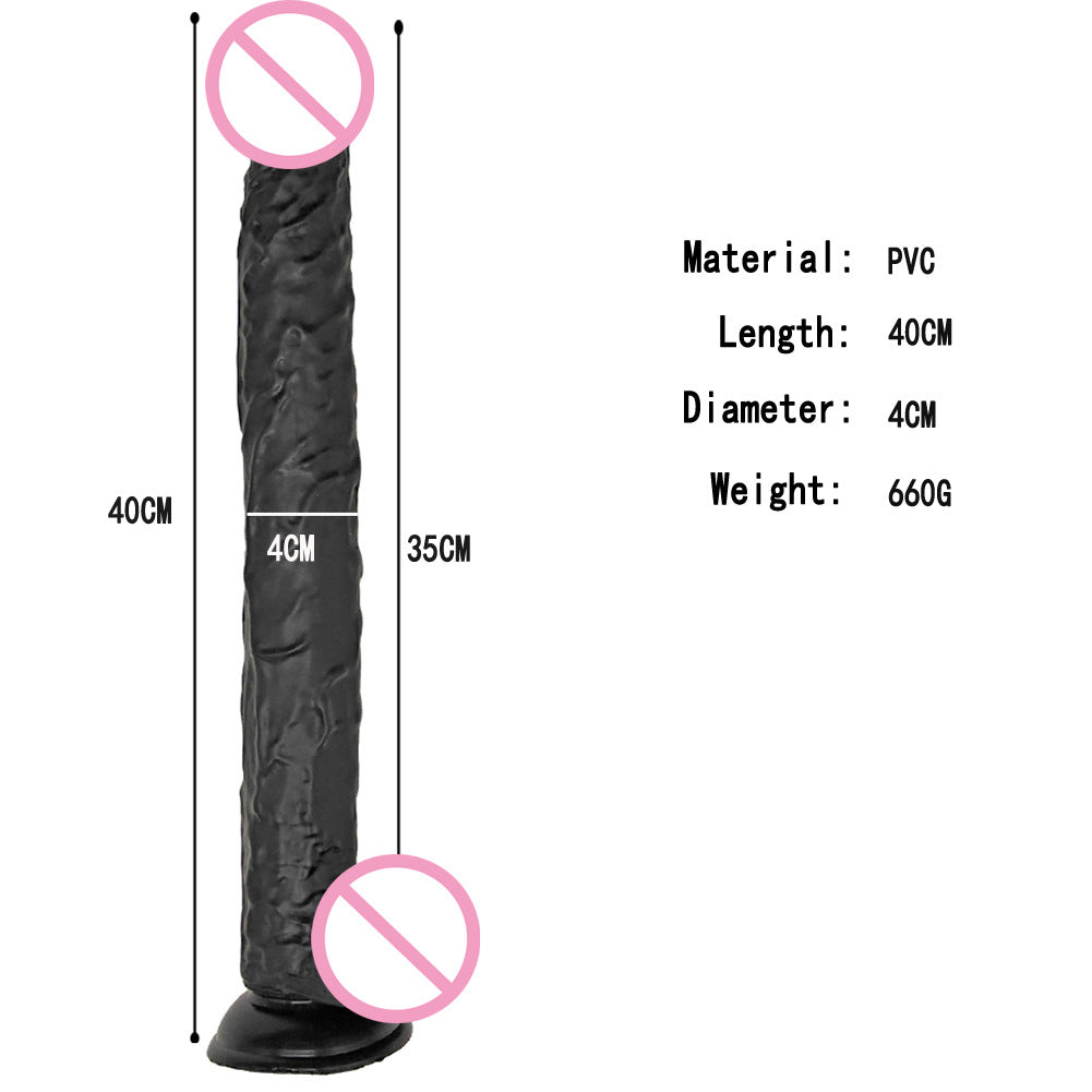 40cm Extended Extra-Large Simulated Dildo for Female Masturbation JJ Dildo Toy