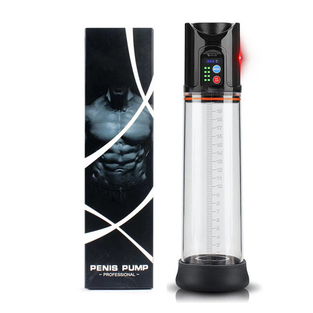 Electric trainer with multi-frequency speed adjustment to enlarge the suction masturbator