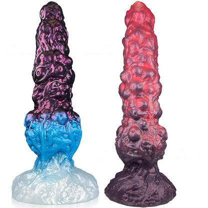 Odd-shaped silicone anal tentacles masturbation dildo