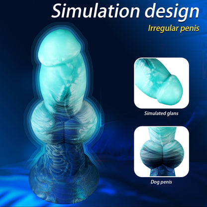 Mixed-color, oddly shaped anal plugs, erotic anal dilators, masturbation devices