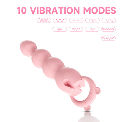 Lala beads anal vibrating anal plug
