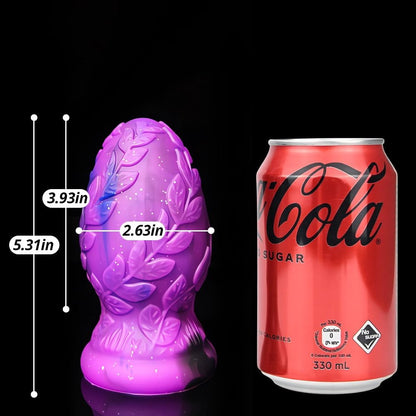 Extra Large Silicone Irregularly Shaped Anal Plug for Vaginal Dilation and Anal Spraying