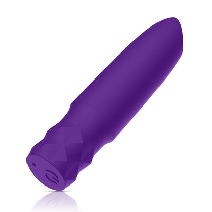 High-vibration silicone bullet-shaped vibrator
