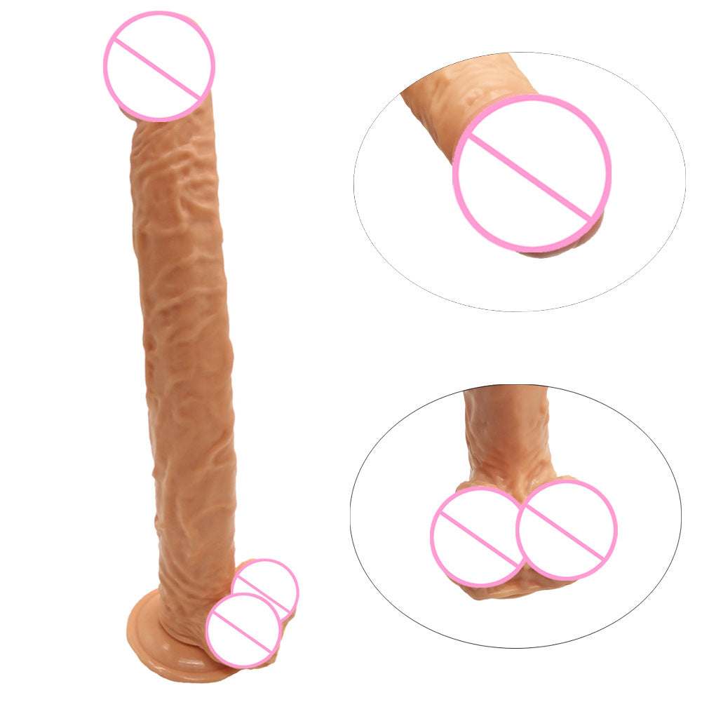 40cm Extended Extra-Large Simulated Dildo for Female Masturbation JJ Dildo Toy