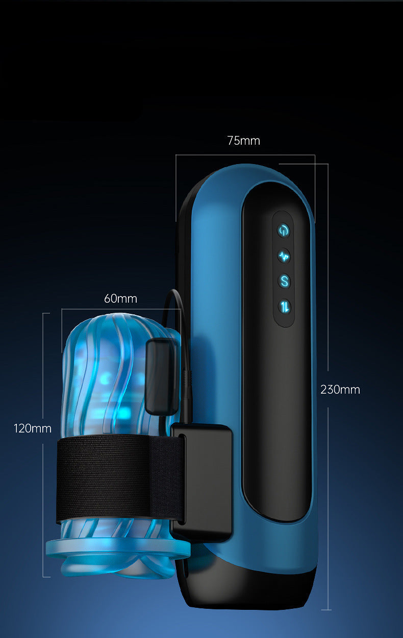Yunxiao Cup Masturbator, Electric, Retractable, Vibrating, Silent, Men's, Fully Automatic