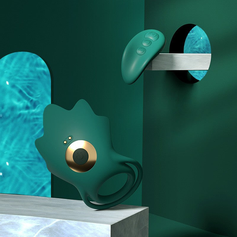 Starfish Wireless Remote Control Lock Ring Couple Masturbation Machine