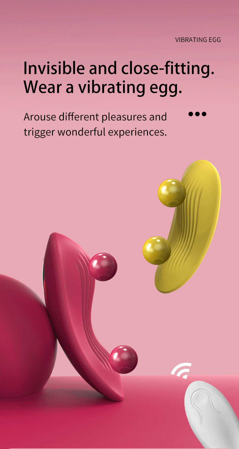 Erotic vibration jumping egg woman with masturbator silent remote control wearable massager