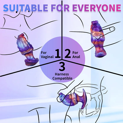 Alien Octopus Anal Plug Rear Vagina Masturbation Dildo