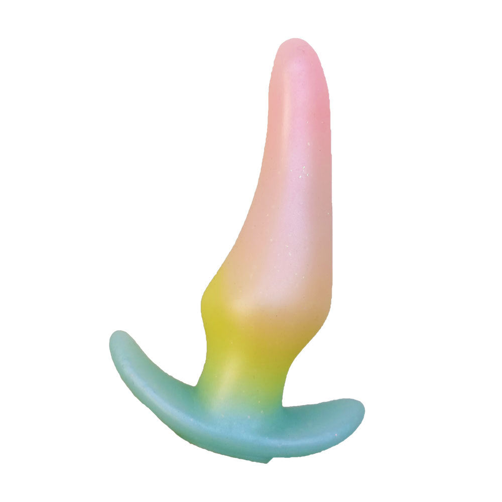 Anal plug, soft mini silicone dildo