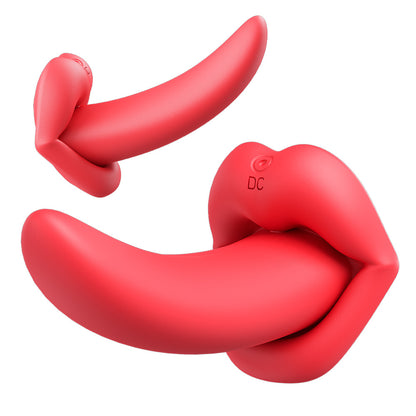 Remote-controlled vibrating egg simulates lips and tongue vibration masturbation device
