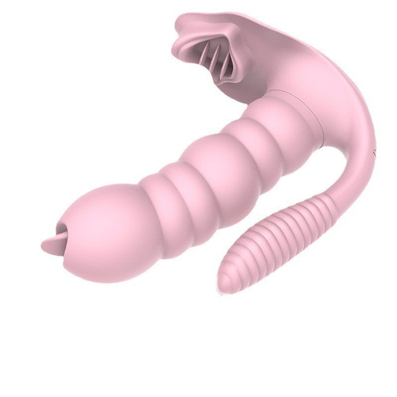 Caterpillar-shaped remote-controlled wearable device for women