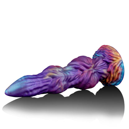 Alien double-egg silicone dildo