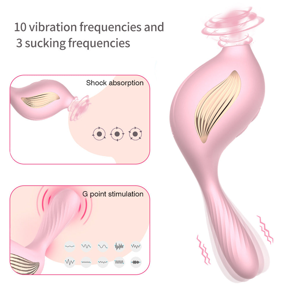 Sucking masturbation massager vibrator