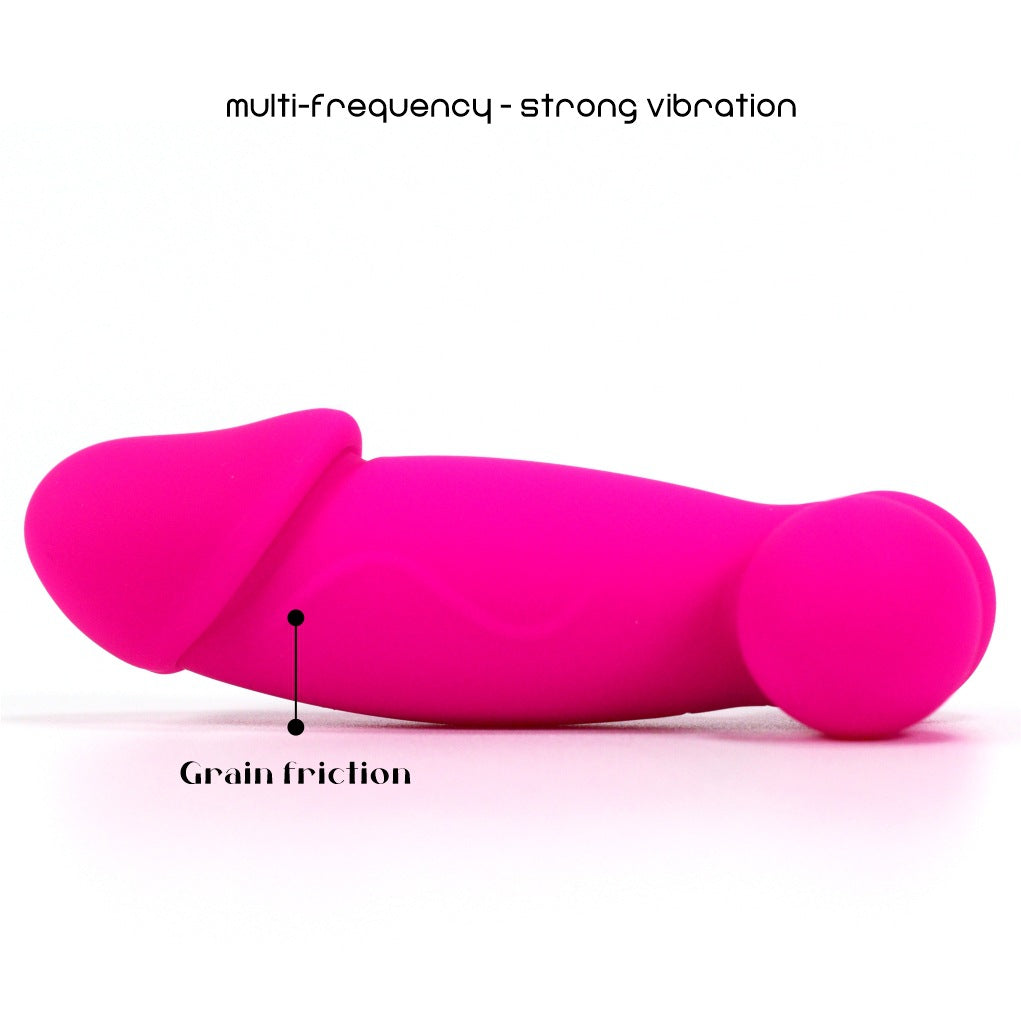 Mini Wireless Vibrating Anal Plug Pleasure Masturbator