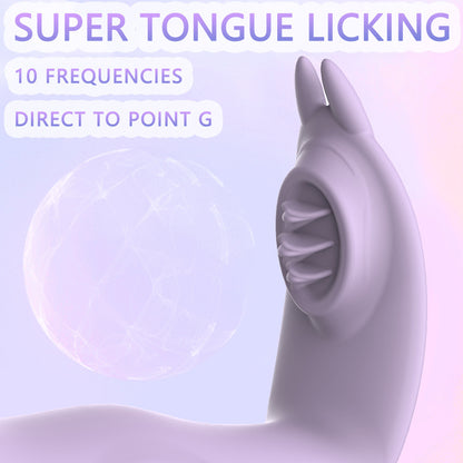 Wearable vibrating egg-licking wireless remote control automatic masturbator