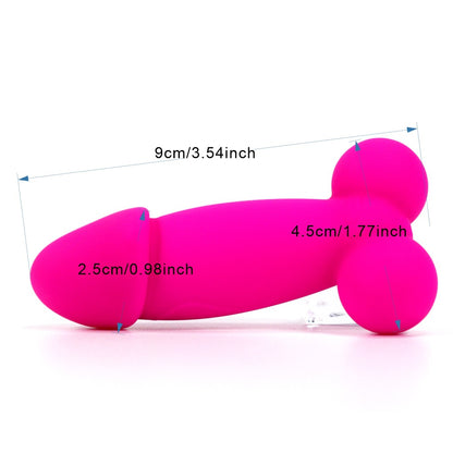 Mini Wireless Vibrating Anal Plug Pleasure Masturbator