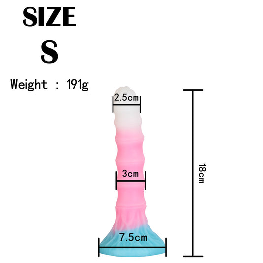 Amazon's best-selling fluorescent dildos in multiple sizes. SM props, anal plugs, and special-shaped dildos.
