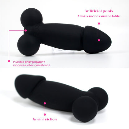 Mini Wireless Vibrating Anal Plug Pleasure Masturbator