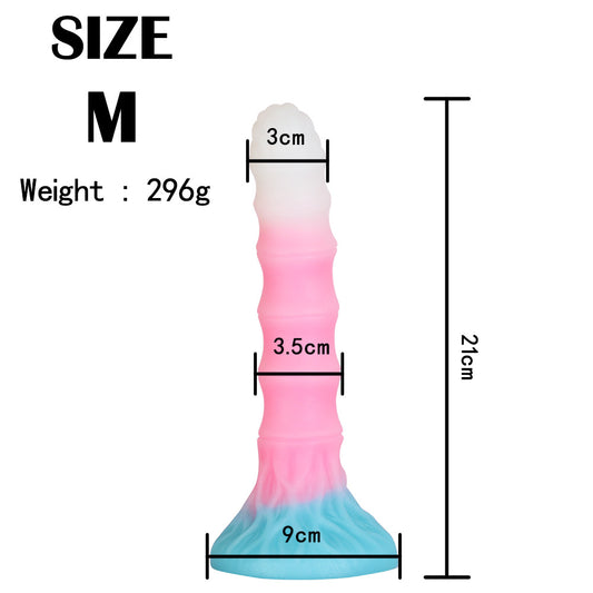 Amazon's best-selling fluorescent dildos in multiple sizes. SM props, anal plugs, and special-shaped dildos.