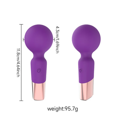10-frequency large head mini AV vibrator
