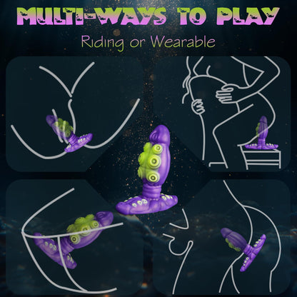 Octopus Alien SM Sex Pleasure Anal Plug Dial Penis