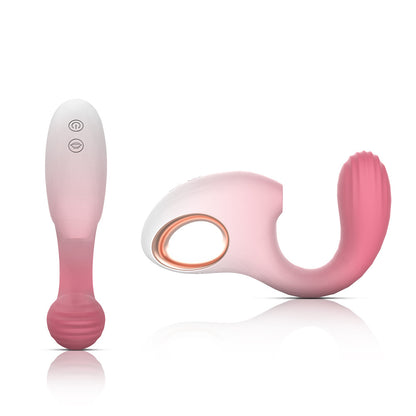 G-spot sucking stick gradient tongue licking orgasm vibrator