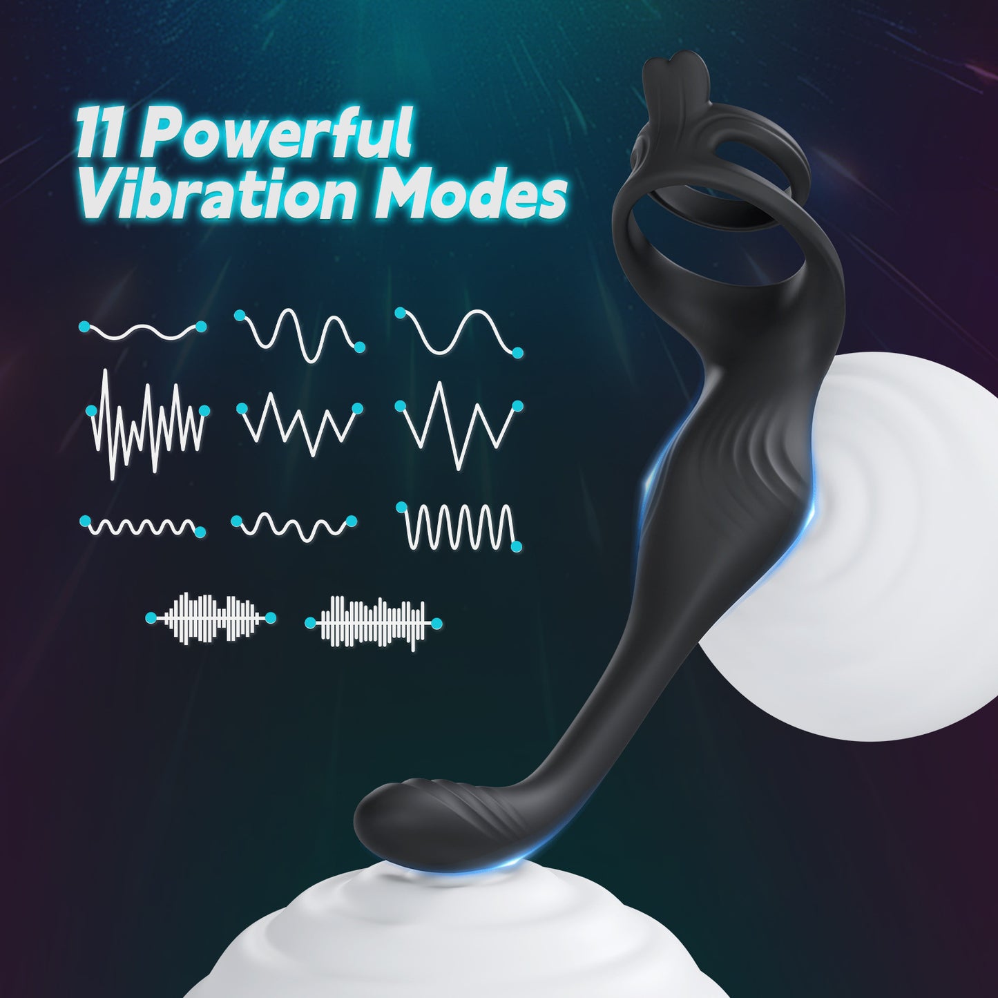 Flying Bird Second Generation Vibrating Penis Lock Ring