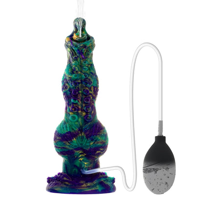 Octopus-shaped sucker anal plug dildo