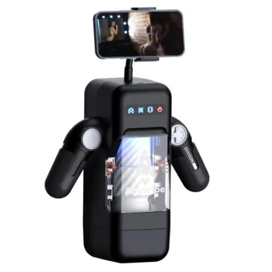 Planetary Masturbator Fully Automatic Telescopic Heating Vibrating Masturbator