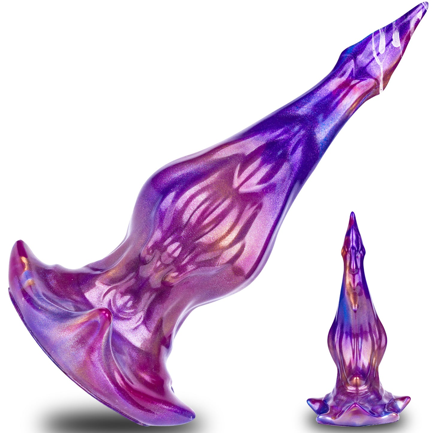 Odd-shaped anal plug, seahorse silicone masturbator, dildo