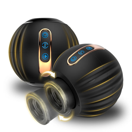 Little Pumpkin Fully Automatic Retractable Rotating Masturbator for Men Penis Exerciser