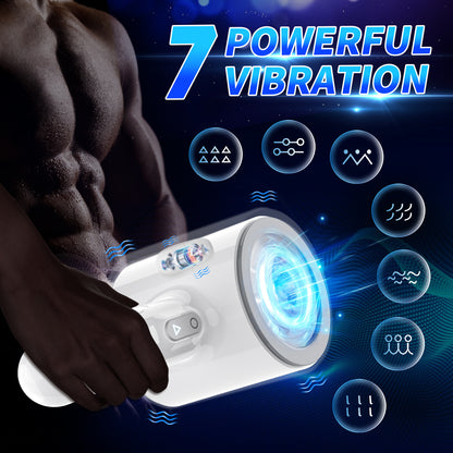 Electric sex toys, fully automatic retractable, for adults, for male orgasm training and masturbation