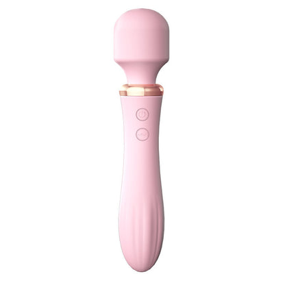 Female heated double shock adult massage masturbator