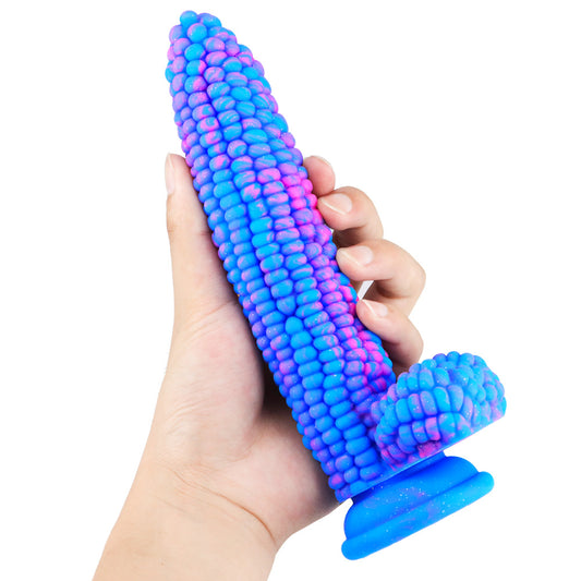 Corn silicone dildo anal plug, fruit and vegetable dildo, large simulation Dildo