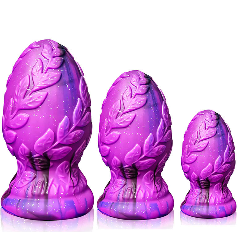 Extra Large Silicone Irregularly Shaped Anal Plug for Vaginal Dilation and Anal Spraying