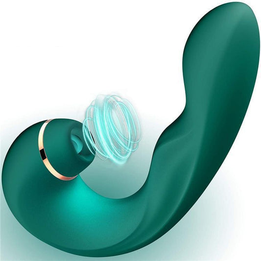 Emerald Sucking Vibrator for Women, Adult Products, Sex Toys, Massagers, and AV Devices