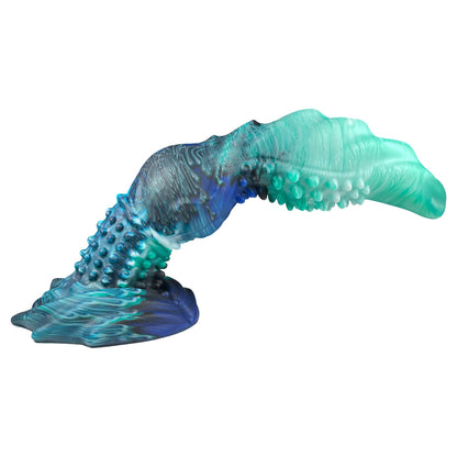 Alien-shaped wolf tooth silicone erotic anal plug