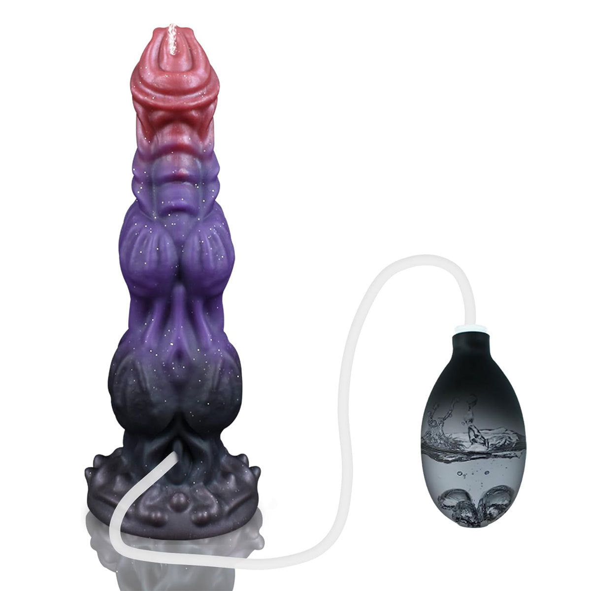 Special-shaped silicone dildo masturbator