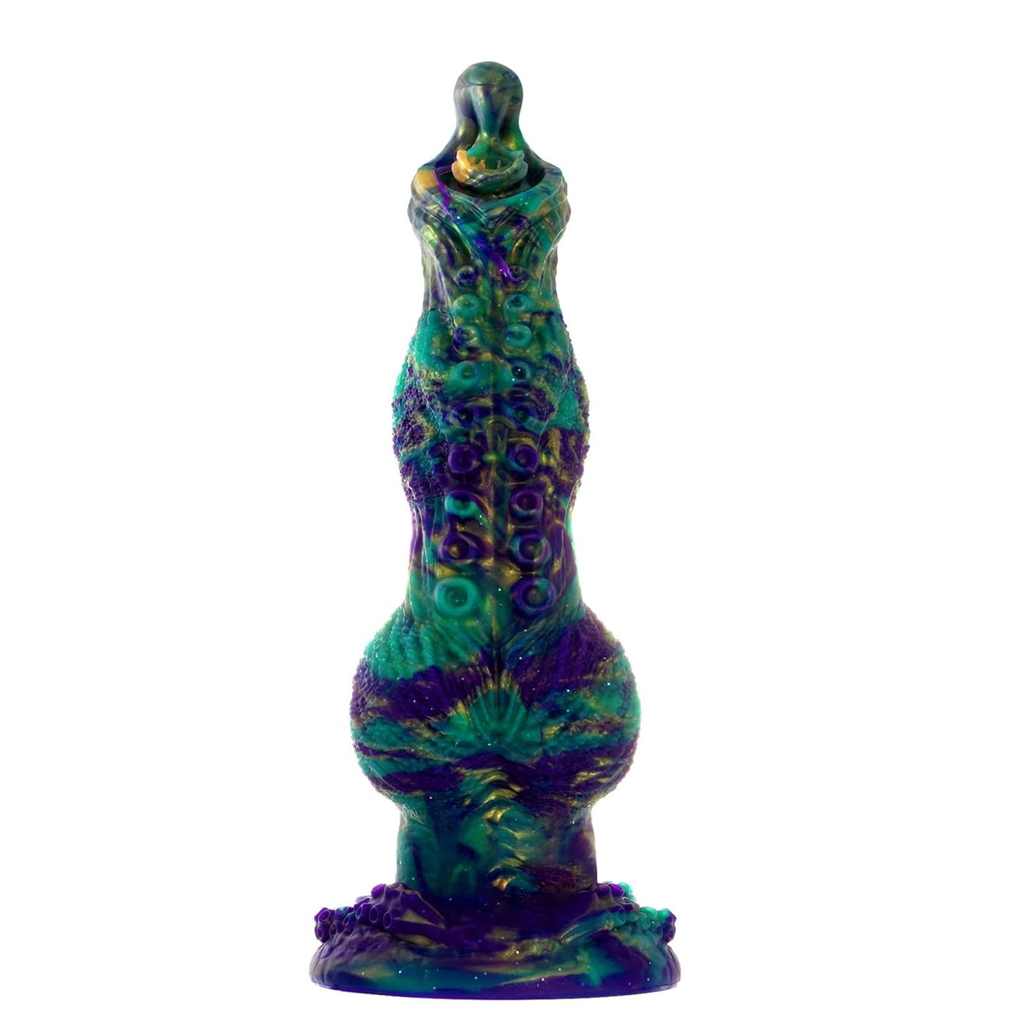 Octopus-shaped sucker anal plug dildo