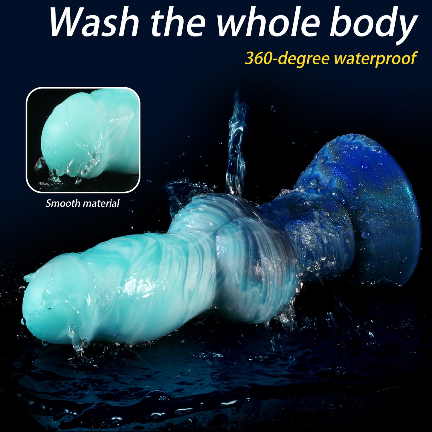 Mixed-color, oddly shaped anal plugs, erotic anal dilators, masturbation devices