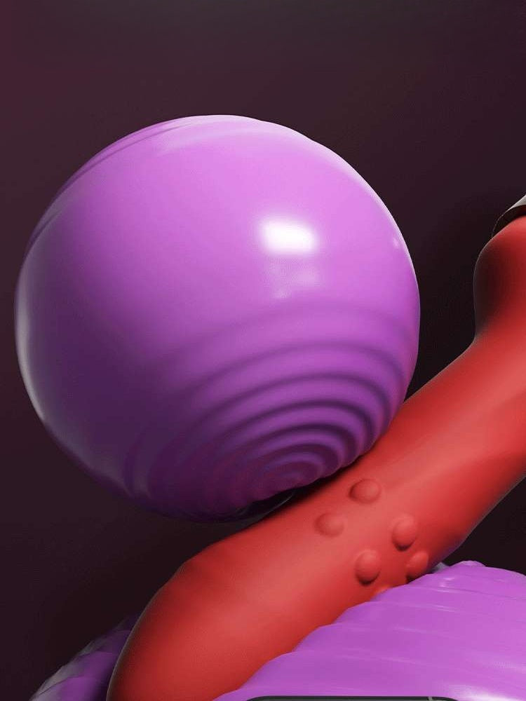 Fully automatic telescopic masturbation machine with heating and rotating beads.