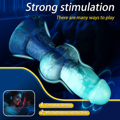 Mixed-color, oddly shaped anal plugs, erotic anal dilators, masturbation devices