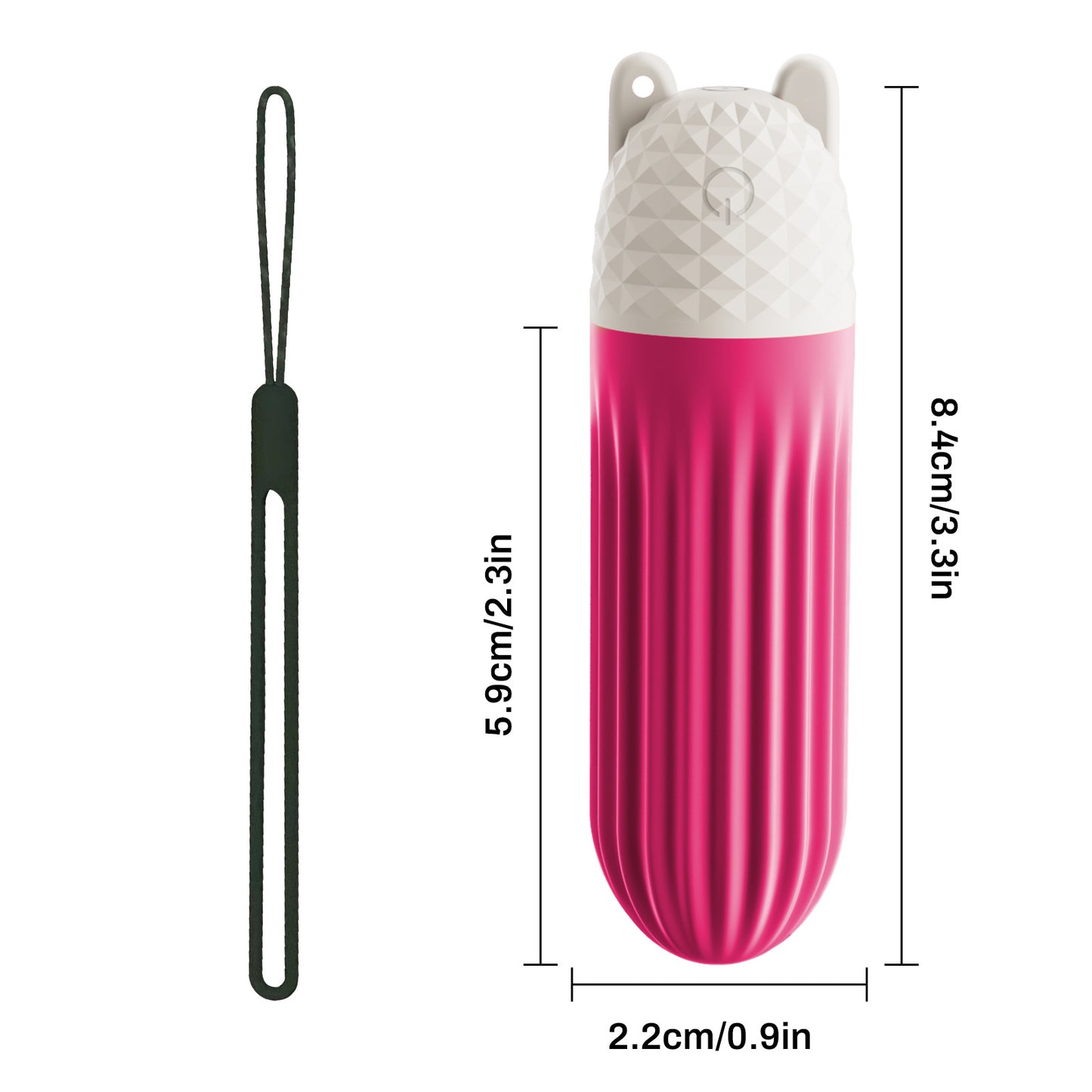 Vibrating egg massage stick for female masturbation