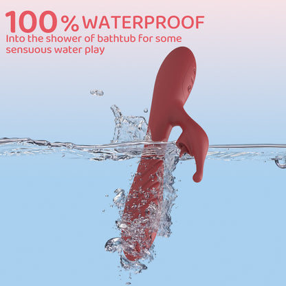 Vibrator retractable stick tongue licking clitoris G-spot masturbator