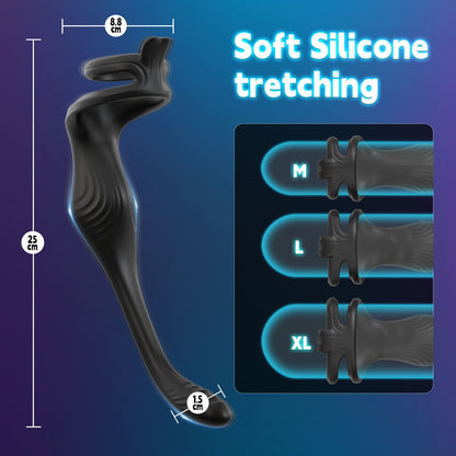 Flying Bird Second Generation Vibrating Penis Lock Ring