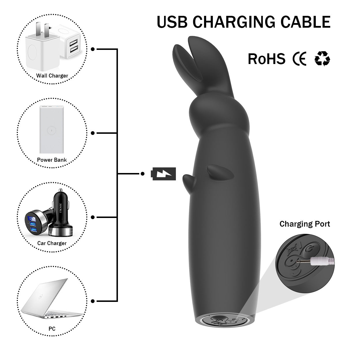rabbit vibration woman sex machine