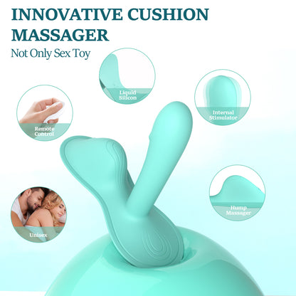 APP remote control wearable vibrating egg female anal plug masturbator cushion