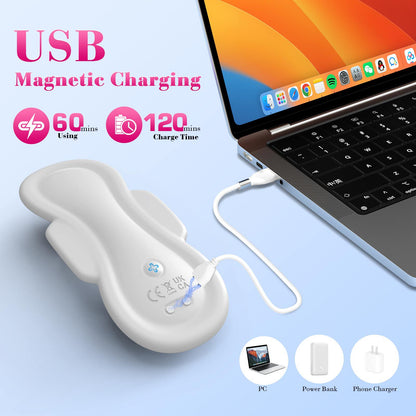 APP controlled pad vibrator wearable clitoral stimulator