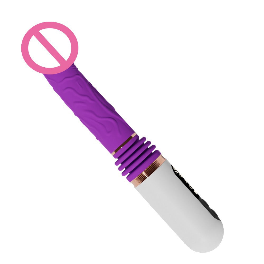 Miniature automatic vibrating telescopic affordable sex machine