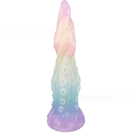 Odd-shaped silicone anal tentacles masturbation dildo